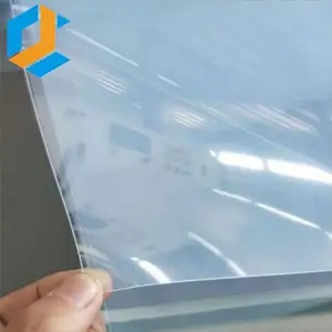 Supertransparentes PVC-Bogen 0,5 mm 1 mm starres Plastik-PVC-Transparenteschild für Werbetafel