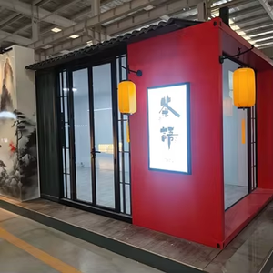 Conteneur mobile de style chinois innovant pour la restauration, avec espace thé et restaurant immersif - Product Image 1