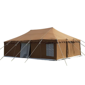Custom 4*4 Person Winter <b>Tents</b> <b>Waterproof</b> Canvas Fabric Emergency Relief BC <b>Tent</b> Cold-Proof Winter for Disaster Response - Product Image 1