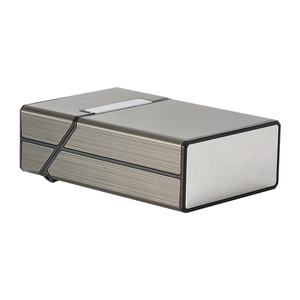 Erliao 2025 bán buôn xách tay biểu tượng tùy chỉnh kim loại 20 cái thuốc lá thuốc lá Hộp bảo vệ trường hợp hút phụ kiện - Product Image 6