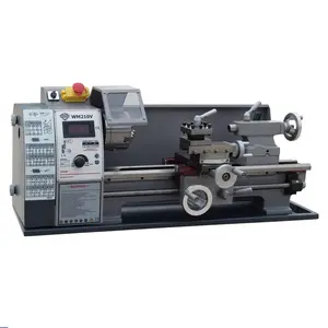 WM180V agregado familiar horizontal banco tipo máquina ferramenta metal manual mini banco torno