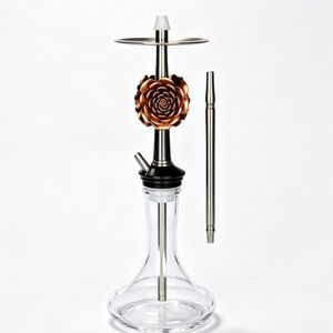 Moderno y Lujoso Set de Cachimba Árabe de Estilo Egipcio de 60 cm con Cuencos de Shisha en Forma de Rosa, Venta al por Mayor - Product Image 1