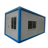 Maisons conteneurs portables préfabriquées OEM ODM à assembler, type villa, bureau, atelier, appartement, école, 2-3 chambres