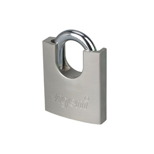 40mmアイアンハーフパッケージビーム南京錠ダブルバブル腕時計ボックスチェーンロック盗難防止・せん断防止機能 - Product Image 5