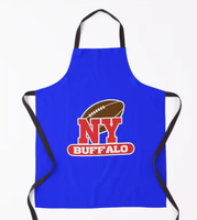 Nouvel article promotionnel : Tablier Buffalo City Rouge et Bleu – Cadeau pour les fans de sport américains, idéal pour la fierté de Philadelphie et de Buffalo. Personnalisable.