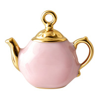 Pendentif en acier inoxydable 316 en forme de théière et tasse à café, style mignon, pour bijoux DIY, collier, porte-clés, usage quotidien