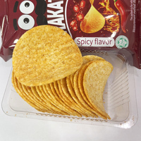 Chips de pommes de terre 35g, collations végétales HALA, collations exotiques, chips de pommes de terre