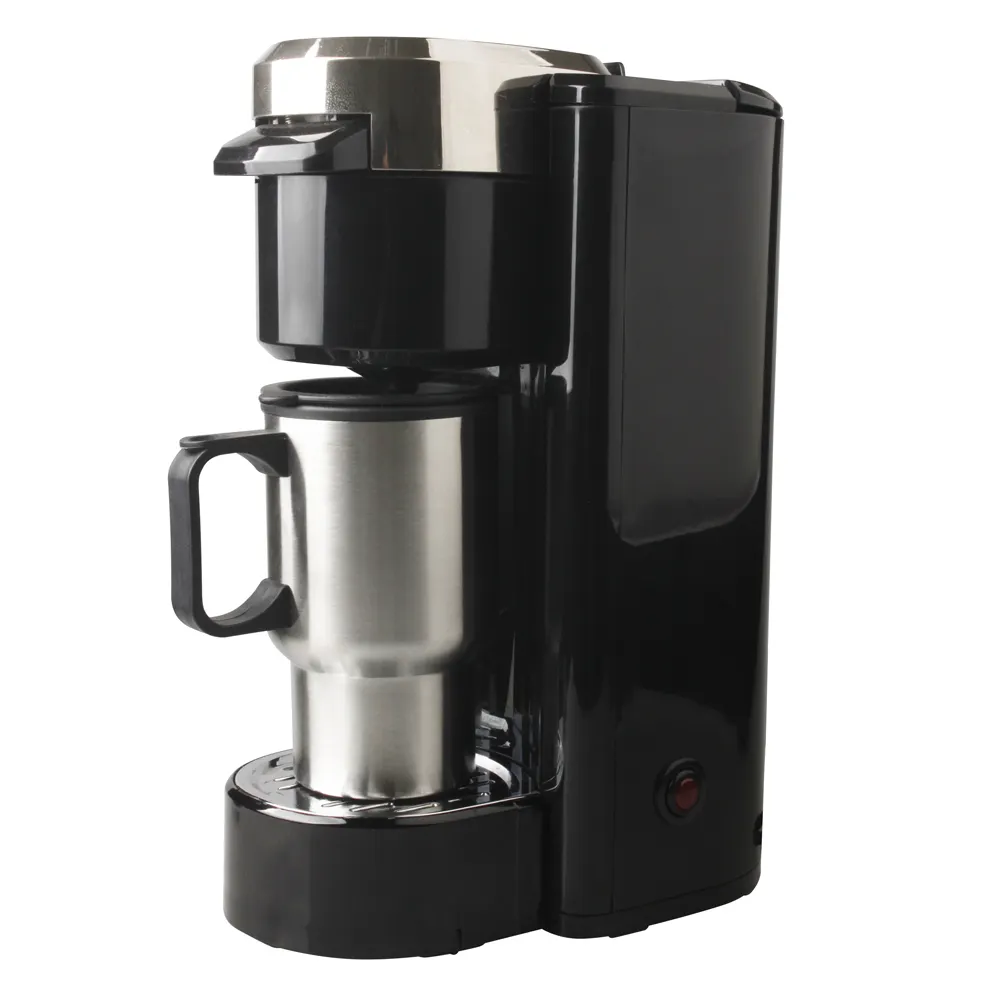 コーヒーメーカーkcupカプセルコーヒーメーカー450mlステンレススチールカップオプションの1000Wコーヒーメーカーマシン