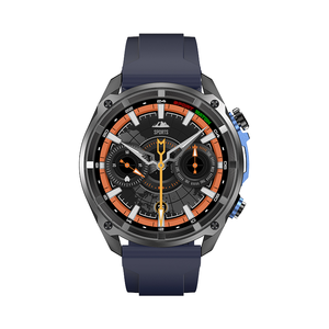 DT G1 1.43 pouces AMOLED écran montre intelligente 4GB mémoire 860mAh batterie étanche IP68 boussole BT joue <span class=keywords><strong>hors</strong></span> <span class=keywords><strong>ligne</strong></span> GPS carte réponse appels - Product Image 1