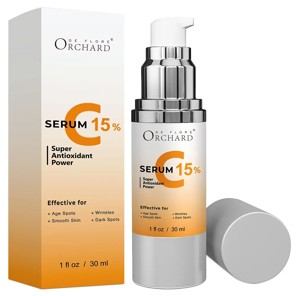 Private Label Facial Skin Care Vitamin C Face Serum Anti Wrinkles And Smooth Skin Texture Super Vitamin C Serum