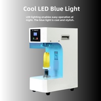 Machine à sceller sous vide électrique à économie d'énergie pour canettes de soda bocaux alimentaires tasses et boissons verre marchandise papier emballage scellage
