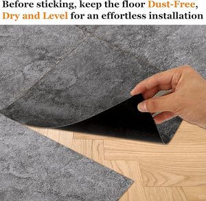 Revêtement de sol <span class=keywords><strong>vinyle</strong></span> LVT auto-adhésif moderne en marbre, imperméable et antidérapant, épaisseur 1 mm, pour usage intérieur (hôtels, appartements, parquet) - Product Image 3