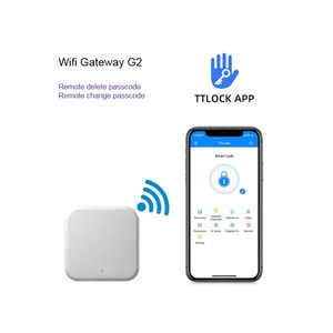 สมาร์ทล็อคประตู G2 Wifi บลูทูธ <span class=keywords><strong>Ttlock</strong></span> <span class=keywords><strong>Gateway</strong></span> - Product Image 3