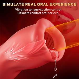 ペニストレーニング用男性のマスターベーターバイブレーターコントロールボタンポケット付き膣玩具使用ペニスポンプ-St - Product Image 4