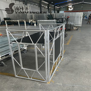 <span class=keywords><strong>Mesa</strong></span> <span class=keywords><strong>de</strong></span> <span class=keywords><strong>DJ</strong></span> Portátil <span class=keywords><strong>de</strong></span> Altura Ajustable con Bolsa <span class=keywords><strong>de</strong></span> Transporte, Perfecta para Actuaciones en Escenarios al Aire Libre y Eventos Musicales - Product Image 1