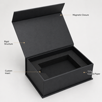 Boîte cadeau magnétique personnalisée, boîte d'emballage rigide de style livre, boîte d'emballage de luxe pour parfums et cosmétiques, fabricant OEM