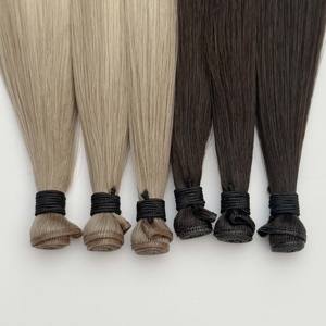 Extensiones de Cabello Genius Weft al por Mayor, Cabello Humano Virgen, Extensiones de Cabello Genius Weft con Cutícula Alineada, Extensiones Genius Weft al por Mayor de China - Product Image 1