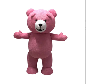 Nuevo <span class=keywords><strong>Disfraz</strong></span> de Mascota de Conejo, <span class=keywords><strong>Perro</strong></span> o Oso de Peluche Personalizado para Halloween, para Adultos Unisex, con Impresión por Sublimación para Publicidad - Product Image 4