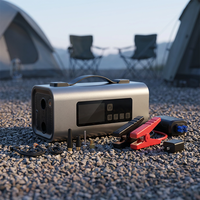 Compresseur d'air portable personnalisé pour pneus de voiture et SUP, 140 PSI, 8 Ah, 15 V, avec écran LCD, démarreur de secours et pompe à air