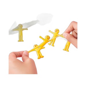Mini <b>Minion</b> Stress Relief Toy Pullable Stretchable Squeezable Plastic Fidget Toy For Children Small <b>Gift</b> Unisex - Product Image 4
