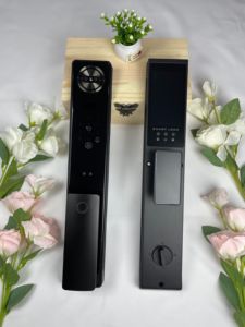 สมาร์ทล็อคประตู C11 ระบบจดจำใบหน้า Wi-Fi สแตนเลสเกรด C พร้อมระบบจัดเก็บข้อมูลบนคลาวด์ รุ่นสำหรับประตูเหล็ก - Product Image 2