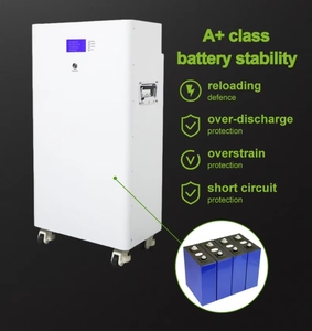 <b>48V</b> 280Ah 300Ah LiFePO4 Lithium <b>Battery</b>,15.36kWh Server Rack with Wheels,Built-in BMS,CAN/RS485, for Home Solar Energy Storage - Product Image 1