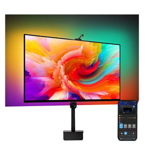 Smart <b>TV</b> Backlight 55-65 Inch Sync Screen & Music RGB LED Strip Copper App & Voice <b>Control</b> - Product Image 1