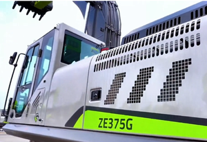 Excavadora de cadenas Zoomlion ZE375G de 37.5 toneladas de primera categoría con motor Yanmar e hidráulica Eaton, alta potencia de excavación para obras de construcción - Product Image 5