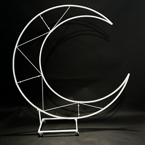 โครงเหล็กรูปผีเสื้อ Y1015 <span class=keywords><strong>รูป</strong></span><span class=keywords><strong>หัวใจ</strong></span> <span class=keywords><strong>ซุ้ม</strong></span>โค้งพระจันทร์ สำหรับตกแต่งห้องพักส่วนตัวในโรงแรม งานเลี้ยงวันเกิด - Product Image 3