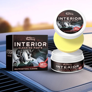 Rayhong auto crema per la pulizia interna del sedile in pelle schiuma di lavaggio libera decontaminazione crema per la pulizia interna ristrutturata - Product Image 2