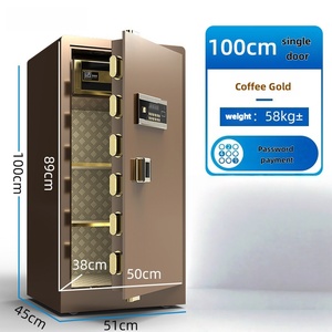 Tất cả thép lớn chống trộm chống cháy an toàn hộp với mật khẩu vân tay từ xa Wifi truy cập khóa phím cho nhà văn phòng tài liệu - Product Image 6