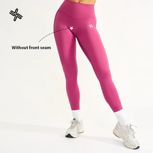 Leggings Yoga a V <span class=keywords><strong>in</strong></span> Nylon Spandex Pantaloni Sportivi da Fitness con Controllo Pancia e Sollevamento Glutei - Product Image 3
