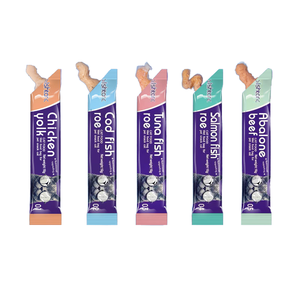 Golosinas Premium para Gatos, Sabores a Atún, Pollo y Salmón, Alto en Proteínas, Cremosas, Sin Granos, Húmedas, Marca Blanca OEM - Product Image 6