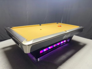 Table de <span class=keywords><strong>billard</strong></span> américaine de tournoi BOJUE avec rails en fibre de carbone Opal, ardoise Jiujiang A de 25 mm d'épaisseur, tissu personnalisable, professionnelle - Product Image 2