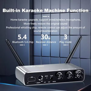 LY18 6 en 1 1200mah BT5.4 <span class=keywords><strong>Convertisseur</strong></span> audio <span class=keywords><strong>numérique</strong></span>-<span class=keywords><strong>analogique</strong></span> Bluetooth Récepteur et émetteur Bluetooth Prise en charge de la <span class=keywords><strong>carte</strong></span> TF - Product Image 6