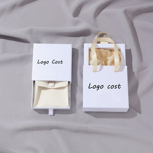 Boîte à bijoux personnalisée avec logo, tiroir de rangement pour bagues, poignée en ruban, emballage cadeau pour boucles d'oreilles et bracelets – Offre Spéciale - Product Image 5