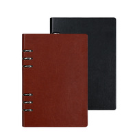 Agenda en cuir personnalisé, classeur à anneaux pour cartes photo, classeur à anneaux A4 B5 A5, classeur à anneaux A6, classeur à anneaux B5 pour budget