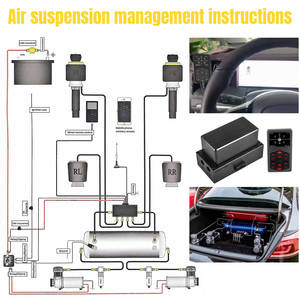 ชุดระบบกันสะเทือนแบบถุงลมคุณภาพสูง พร้อมชุดอุ<span class=keywords><strong>ป</strong></span>กรณ์ต่อสายลม ระบบควบคุมอิเล็กทรอนิกส์/นิวเมติก/แอร์ลิฟท์ 5 ระดับความจำ - Product Image 3