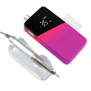 2024 taşınabilir profesyonel elektrikli şarj edilebilir 30000rpm fırçasız tırnak matkap makinesi yüksek hızlı tırnak matkap makinesi - Product Image 4