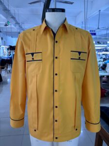 Custom 100% <strong>Cotton</strong> Stand Collar Casual Shirt Breathable Knitted with Print Pattern Size 5XL &amp; 6XL for Spring Formal <strong>Wear</strong> - Product Image 1