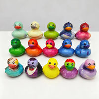 ICEFUNS 2026 Jouet Squishy Canard à Remontée Lente en Mousse PU, Anti-stress, 5,5 cm, pour Enfants et Adultes, Prix de Jeu d'Arcade, Cadeau, Magasin