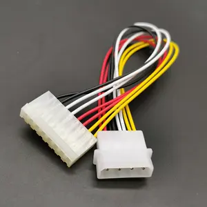 Cable de extensión de alimentación IDE 4 Pin Molex hembra a macho
