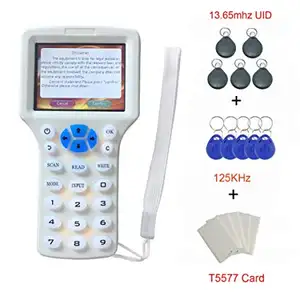 handheld access control keyfob card reader writer cloner duplicator