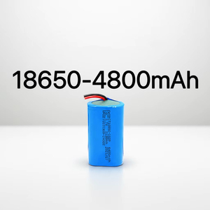 Paket Baterai Lithium 18650 2-P 4800mAh Isi Ulang untuk Kunci Pintu Pintar Kamera Keamanan Nirkabel - Suhu Kerja -20C hingga 60C - Product Image 1