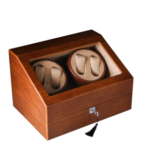 <span class=keywords><strong>Remontoir</strong></span> de <span class=keywords><strong>montre</strong></span> <span class=keywords><strong>automatique</strong></span> en bois <span class=keywords><strong>prix</strong></span> d'usine Spinner Case Safe Watch Winder Boîte de rangement avec 2 fentes <span class=keywords><strong>Remontoir</strong></span> de <span class=keywords><strong>montre</strong></span> <span class=keywords><strong>automatique</strong></span> - Product Image 4