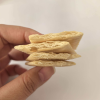 Biscuits Salés Croustillants au Sel, Poivre et Sésame, Fermentation 12h, Vente en Gros OEM, Emballage Individuel 45g, Snack Alimentaire en Vrac