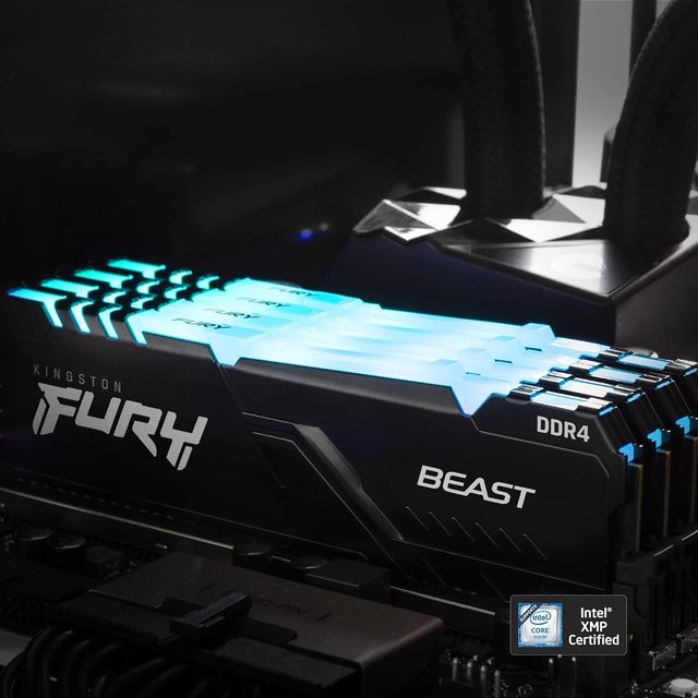 RGB FURY Beast RAM DDR4 8GB 16GB 32GB DIMM 288pin Gaming Desktop Memory Ram XMP RAM 16GB DDR4 CL16 Factory Wholesale