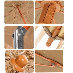 Parapluie bohème extérieur bon marché <span class=keywords><strong>parasol</strong></span> naturel chaume parapluie hawaïen paille <span class=keywords><strong>raphia</strong></span> plage piscine jardin patio Parasols robustes - Product Image 6