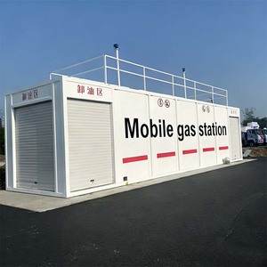 Nouvelle <span class=keywords><strong>station</strong></span> de remplissage mobile, dispositif anti-explosion, <span class=keywords><strong>station</strong></span> de carburant montée sur skid, réservoir conteneurisé en acier au carbone - Product Image 1