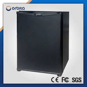 Dessus de table de chambre d'hôtel mini-réfrigérateur compact <span class=keywords><strong>30</strong></span>/40/60 <span class=keywords><strong>litres</strong></span> <span class=keywords><strong>petit</strong></span> verre porte d'entrée congélateur Absorption sans bruit mini bar en ABS - Product Image 3